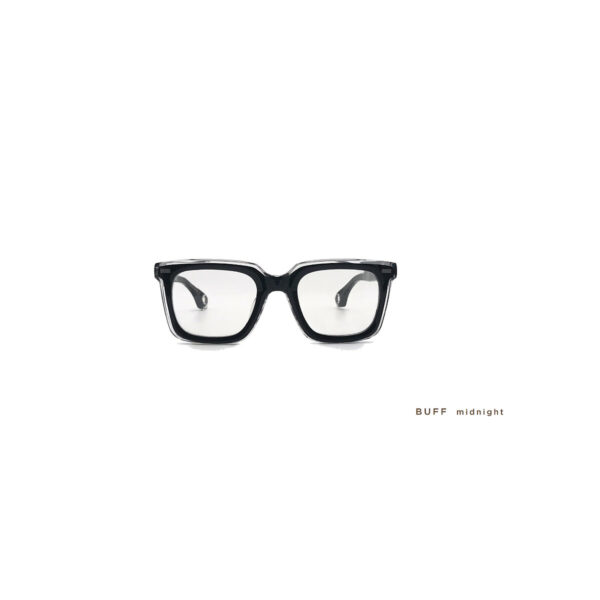 Oprawy okularowe Buff czarne transparentne tworzywo model