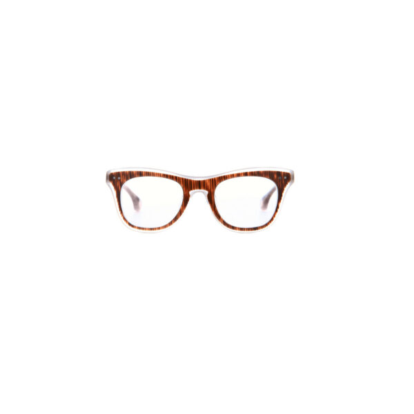 Oprawy okularowe Gwynn brązowe tworzywo model